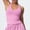 Pink, variant on Fnooota Women's Workout Tank Tops, V Neck Racerback Sleeveless Running Athletic Camisole Dark Gray Size S-XL