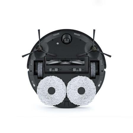ECOVACS Robotics - DEEBOT X1 OMNI Robot Vacuum & Mop with Auto Empty and Refill, Laser Mapping, AI Object Recognition and Self Clean - BLACK + SILVER