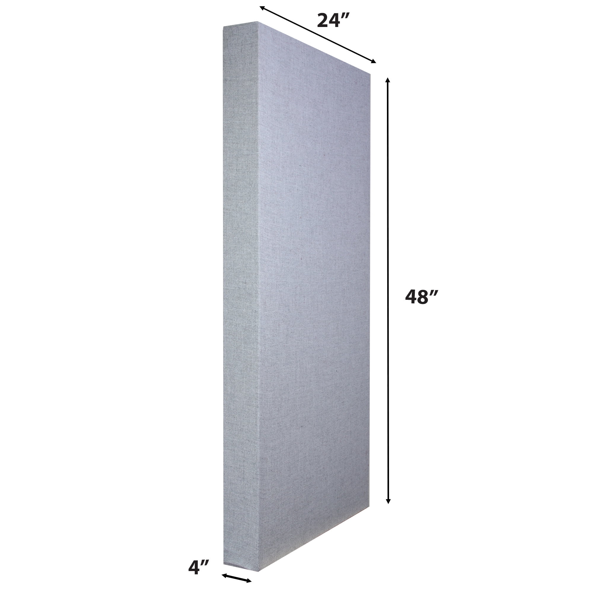 ATS Acoustics Bass Trap Full Range Sound Absorbing Echo Reducing Studio Acoustic Wall Panel 24" x 48" x 4" (Blue Smoke)