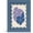 Blue, variant on 4x6 Picture Frame with Real Glass, Wooden cute 4 x 6 Photo Frame with Wavy Mat for Tabletop and Wall Hanging, Red, 1 Pack