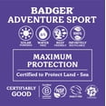 thumbnail image 3 of Protector solar Badger biodegradable Reef Safe SPF 50, 85 ml, paquete de 2, 3 of 5