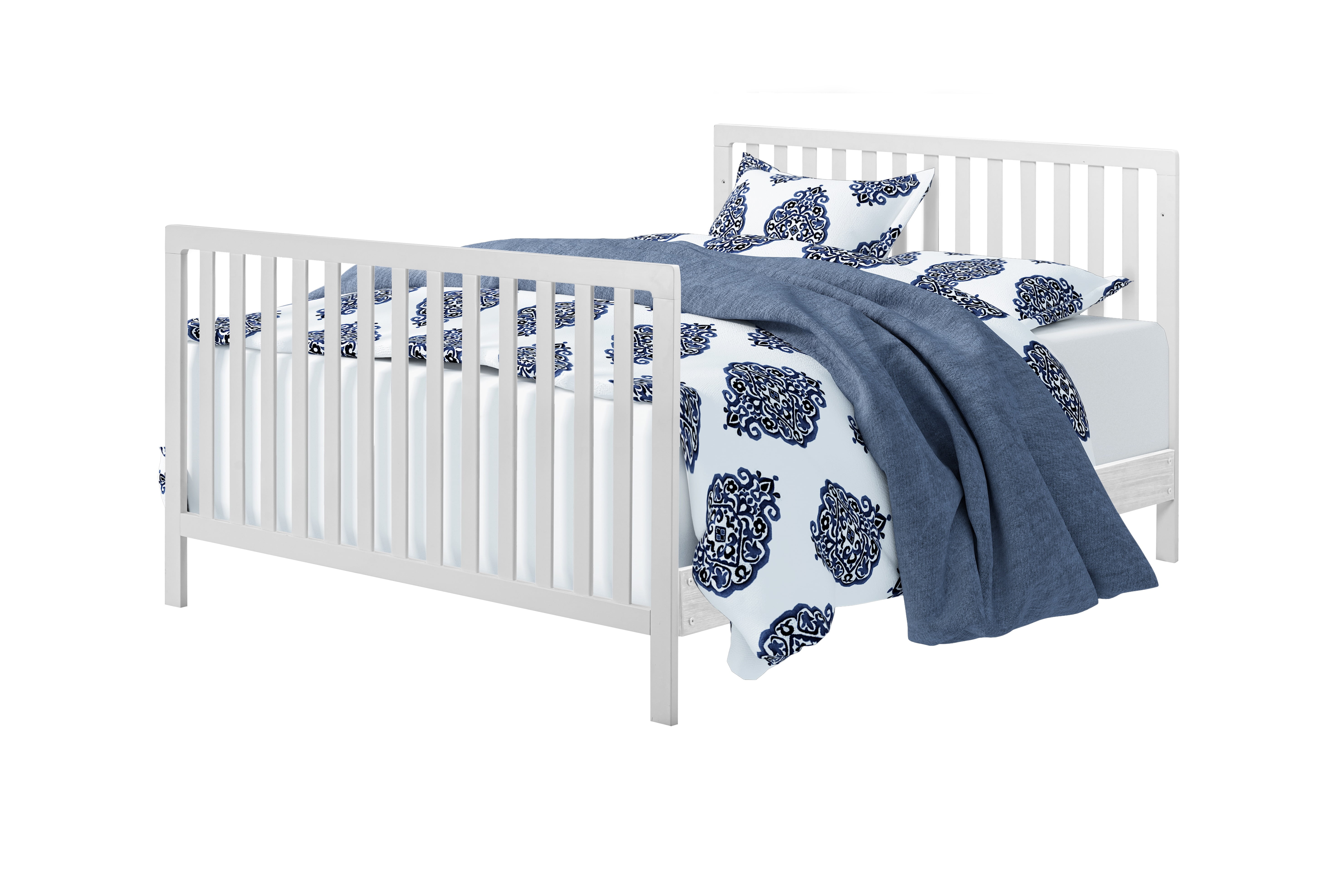 Suite Bebe Reign 4-in-1 Island Crib in White