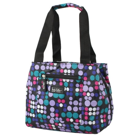 Nicole Miller Of New York Insulated Lunch Cooler 11 Tote Bangles Lavender