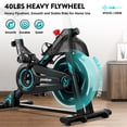 thumbnail image 6 of Pooboo Magnetic Exercise Bike Stationary Bike for Home Gym Indoor Cycling Bike w/Comfortable Seat Cushion 350lbs, 6 of 10