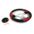 thumbnail image 3 of The ROP Shop Universal 13" Steering Wheel Red & Black, Formula GT for Race, Street & Hot Rod, 3 of 5