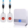 thumbnail image 1 of Home Alert Wireless Patient Elderly Personal Alarm System Plug Version And Emergency Call Button(2 to 1), 1 of 5