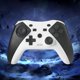 thumbnail image 4 of Controlador de juegos Gamepad inalámbrico de 500 mAh para computadora Switch/PC (blanco lechoso), 4 of 6