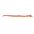 thumbnail image 4 of Aurora  51 in. Playful Snake Colorful Lemonade Snake Lifelike Versatile Fun Stuffed Animal Plush Toy, Pink, 4 of 5