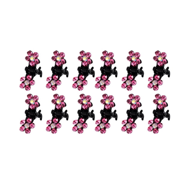 Iumwxz Rhinestone Side Clip Small Hair Clip Hair Claw Sim-ple Bangs Clip Top Clip Hair