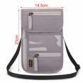 thumbnail image 2 of Travel Passport Bag RFID Multi-function Document Bag Hanging Neck Passport Holder Bag Passport Protective Cover, 2 of 9