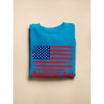 thumbnail image 3 of American Flag 4Th Of July. Sweatshirt Men -Image by Shutterstock, Male Medium, 3 of 4