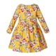 thumbnail image 5 of Odeerbi Niñas Manga Larga Floral Vestido Algodón Princesa Infantil Primavera A-Line Dress, 5 of 5