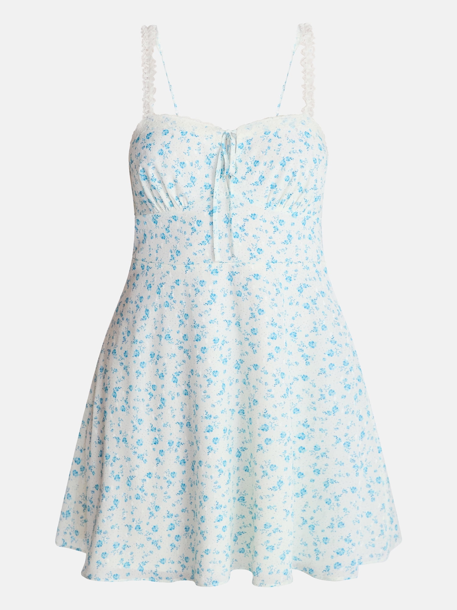 No Boundaries Polka Dot Dress, Women's XXS-XXL