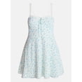 thumbnail image 5 of No Boundaries Polka Dot Dress, Women's XXS-XXL, 5 of 5