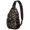 Halloween Dancing Skeletons-2, variant on Sling Backpack,Halloween Dancing Skeletons Sling Bag with Water Bottle Holder,Waterproof Sling Bag for Men/Women with Headphone Jack for Hiking,Travel