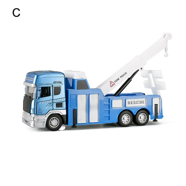 Auto Toy Polished Smoothly Fun Realistic Rescue Crane Children Car Toy for Boys
