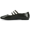 thumbnail image 6 of Journee Womens Darlin Multi Strap Square Toe Dress Flats, Widths Available, 6 of 9