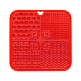 thumbnail image 1 of Silicone Licking Pad Pet Dog Lick Pad Bath Peanut Butter Slow Eating Licking Feeder Cats Lickmat Feeding Dog Lick Mat ShopWise Round, 1 of 17