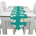 thumbnail image 4 of Coolnut Table Runner 13"x90", Good Lucky Cat Washable Table Cloth Runner for Holiday Home Wedding Table Top Decoration, 4 of 5