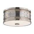 thumbnail image 2 of Hudson Valley Lighting - Gaines - Two Light Flush Mount-Historic Nickel Finish, 2 of 2