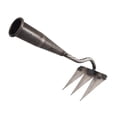 thumbnail image 2 of Almencla Garden Hoe Garden Hand Rake Manganese Steel Sturdy Agricultural Weeding Rake Weeding Tool for Planting Farm Loosening Digging 3 Tines, 2 of 8