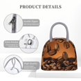 thumbnail image 4 of Easygdp Coffee Beans Bolsa de Almuerzo Insulada Grande, Forro de Aluminio, Diseño Espacioso, a Prueba de Fugas, Ideal para Trabajo, Picnics, Viajes y Actividades al Aire Libre, 4 of 6