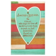 American Greetings Good Man Anniversary Card for Husband with Embossing