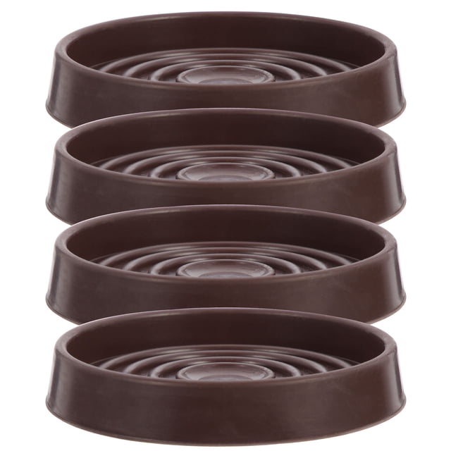 DEEPCRAFF 4Ud Protectores Para Muebles De Goma Antideslizantes Café Para Patas De Sillas Y Mesas