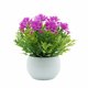 thumbnail image 2 of Gwong Decoración hogareña 1 unid de hojas de flores artificiales Planta Bonsai Home Office Garden Desk Decoración de fiesta Gwong 21032096, 2 of 6