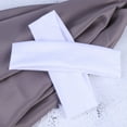 thumbnail image 3 of Gymnture 2PCS Elastic Sports Headbands for Men (White), 3 of 11