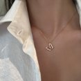 thumbnail image 4 of Collar de mariposa Sonducket Chapado en plata con diamantes de imitación para mujer, 4 of 6