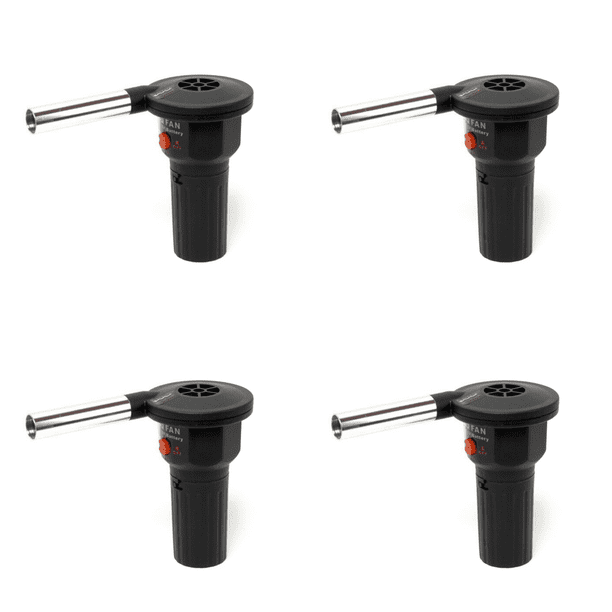 Soplador Aire Ventilador para Barbacoa Aleación Aluminio Picnic Acampada
