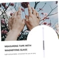 thumbnail image 3 of 3 Pcs Ring Ruler Jewelry Sizer Us Ring Sizer Measuring Tool Finger Sizer for Rings Ring Measure Ring Sizer Belt Water Bottle Silicone Sleeve Ring Measuring Tool Jewlery Magnifier, 3 of 5