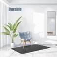 thumbnail image 3 of Tapis de Chaise Anti-Rayures Antidérapant Coussin de Chaise Pivotante Réutilisable en Polyester Tapis de Sol pour Maison Bureau Blanc, 3 of 7