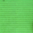 thumbnail image 1 of Ahgly Company Machine Washable Indoor Square Transitional Neon Green Area Rugs, 4' Square, 1 of 7