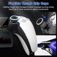 thumbnail image 4 of Thumb Grips Caps for Playstation Portal, Full Protection Anti-Slip & Anti-Scratch Anti-Fingerprint Protective Cover 4 Thumb Stick Caps for Playstation Portal Remote Player - Black White, 4 of 13