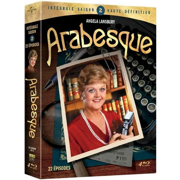 Murder, She Wrote - Series 2 - 4-Disc Set [ Blu-Ray, Reg.A/B/C Import - France ]