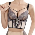 thumbnail image 3 of Lace Design Shapewear Bra for Everyday Comfort with Wide Band Support and Enhanced Lift Smooth Side Support Push Up Plus Thick Cup, 3 of 4
