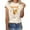 Beige, variant on Womens Summer Tops 2025 Aperol Spritz Graphic Short Sleeve T Shirt Casual Basic Tee S-3XL