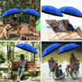 thumbnail image 2 of Parasol de Plage avec Pince, Parasols UPF50+ Réglables à 360 ° pour Chaise de Plage (Chaise Non Incluse), 2 of 10