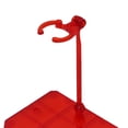 thumbnail image 6 of Model Display Action Figures Stand Support Transparent Red, 6 of 6