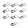 thumbnail image 4 of 10PCS Straight Stitch Presser Foot Mini Portable Durable Stainless Steel Standard Presser Foot, 4 of 14