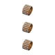 thumbnail image 1 of Anillo de amistad Minnieouse con diamantes brillantes dorado 5 filas, 1 of 6