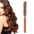 thumbnail image 6 of LYUMO Curling Brush Round Styling Hair Brush Curling Roller Hairbrush Wood Brush for Women and Men Blow Drying Round Styling Hair Brush, 6 of 8