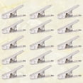 thumbnail image 4 of Stainless Steel Clothes Drying Clips for Home Use Silver Smooth Edge Strong Clamping Force 24 Pcs, 4 of 8