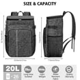 thumbnail image 4 of Scientific Knowledge Print Backpack Cooler, Leakproof and Waterproof Lunch Bag for Students and Biology Teachers, 4 of 6