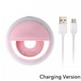 thumbnail image 1 of Zeeyh USB Charging Selfie Ring Led Lamp for iPhone Samsung Xiaomi Phone,Pink, 1 of 9