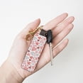 thumbnail image 4 of Wukai Hand Drawn Hearts Print Leather Car Keychain, Universal Key Fob Keychain, Leather Key Chain Holder for Men and Women,360 Degree Rotatable, 4 of 5