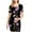 maternity dress#06, variant on ZVAVZ Summer Dresses for Women,Women's Short Sleeve Scoop Neck Flower Print Sun Dress Maternity Nursing Dress Plus Size Pregnancy Clothes On Clearance Multicolor,M