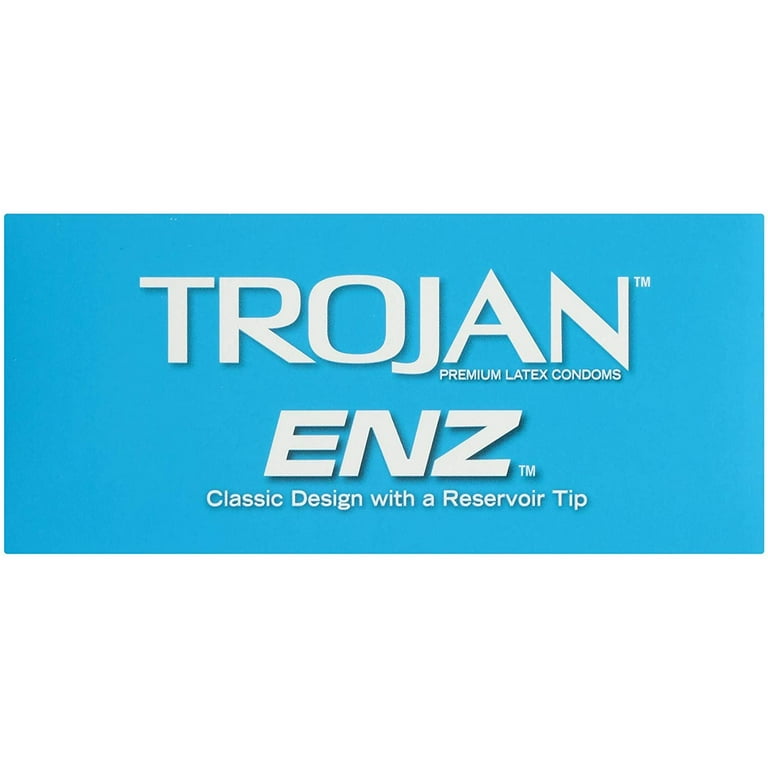 trojan enz premium lubricant Trojan Non Lubricated Condoms main image 0